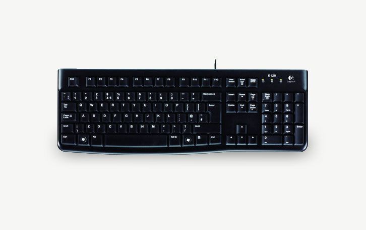 Logitech Bedrade toetsenbord - K120