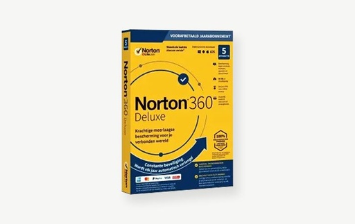 Norton 360 Deluxe 1 jaar 3 devices